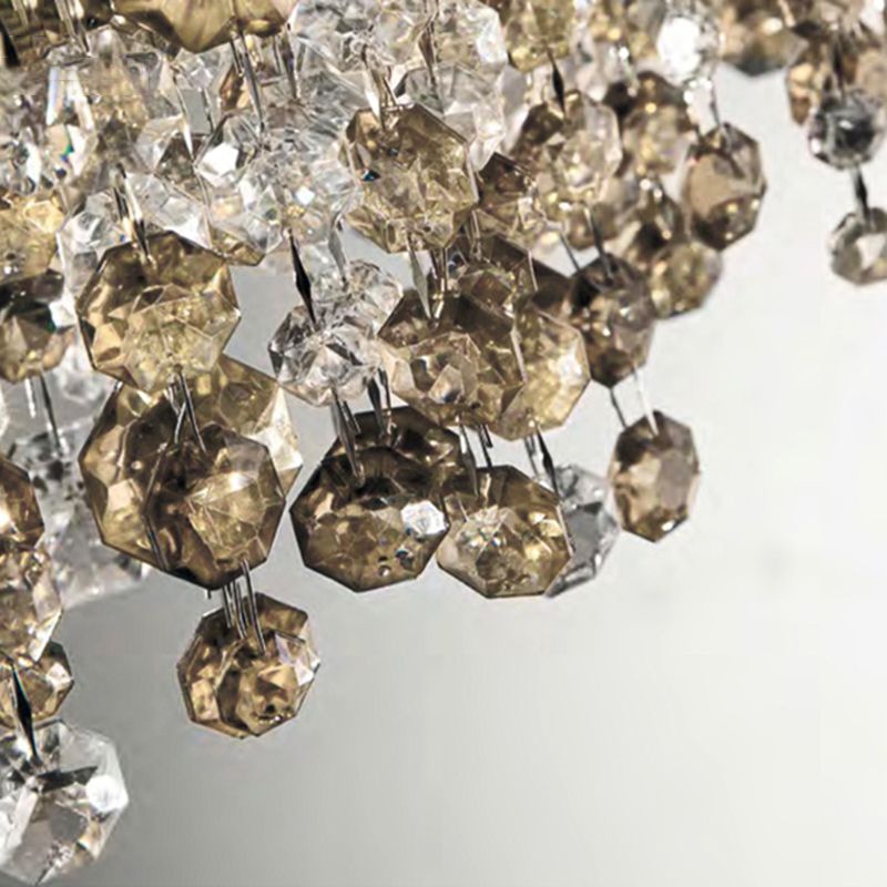 Adjustable Color Temperature Crystal Pendant Light