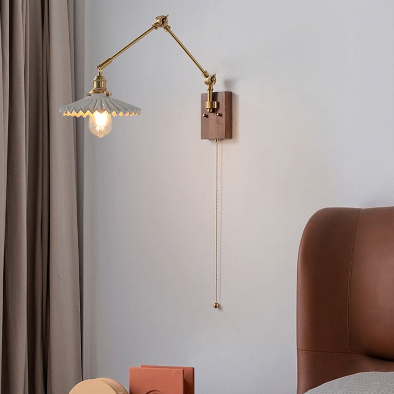 Modern Metal Adjustable Folding Wall Lamp LumaFold