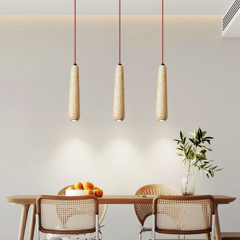 Minimalist Wood Pendant Light With Natural Finish Muto