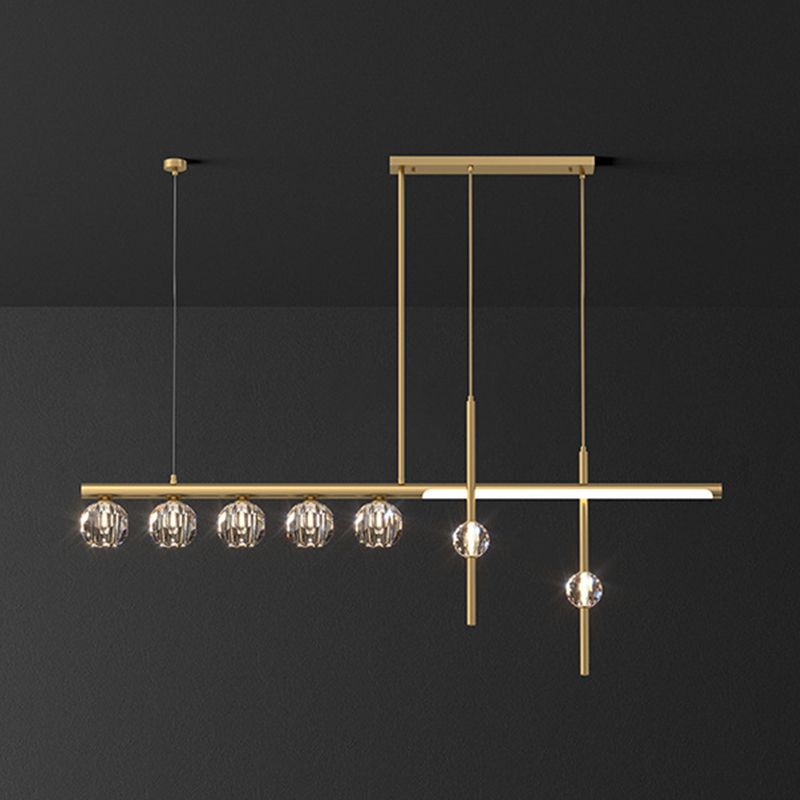 Pendant Light For Dining Room Ambiance Gold Crystal