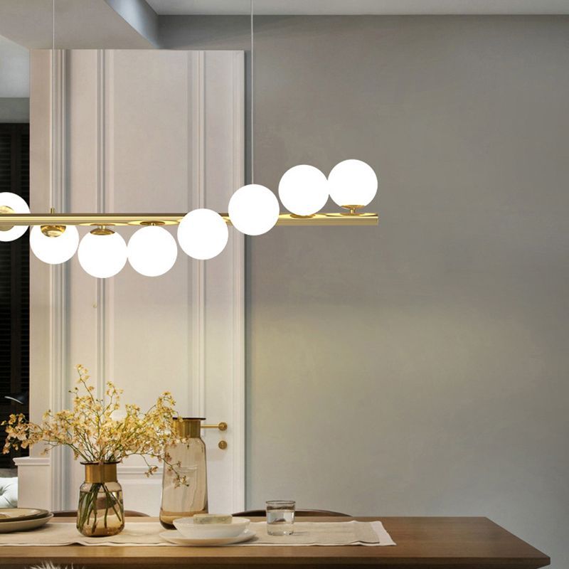 Adjustable Heads Nordic Linear LED Pendant Light