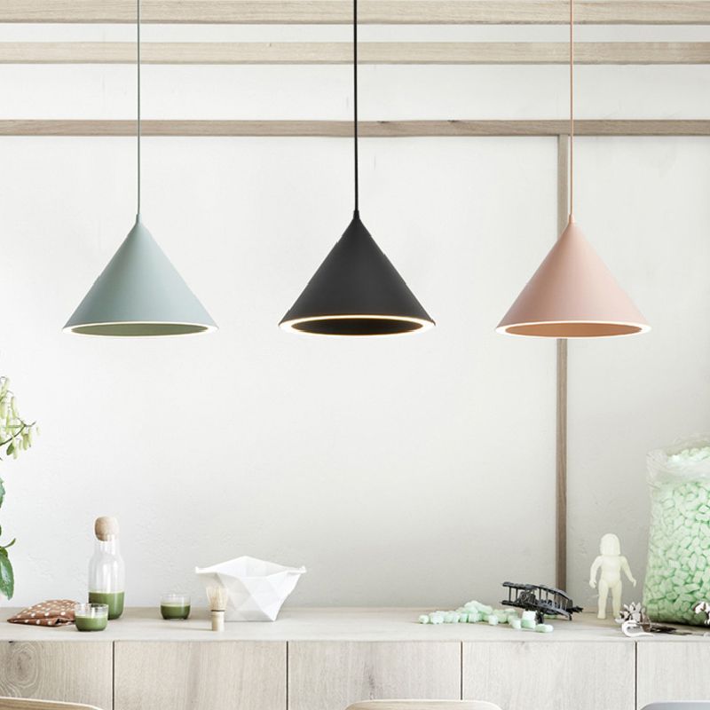 Three Colour Change Colourful LED Pendant Light