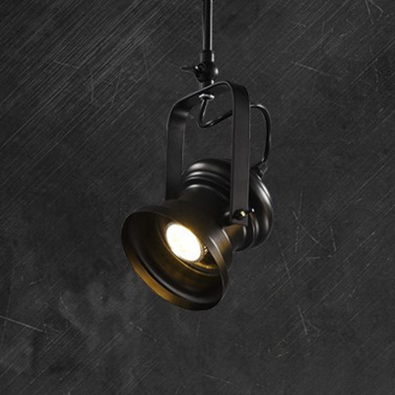 Semi Flush Mount Rotating Industrial Ceiling Light