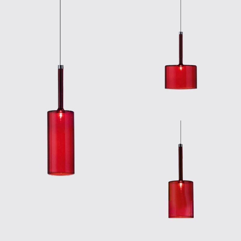 Modern Minimalist Ambience Glass Led Pendant Light