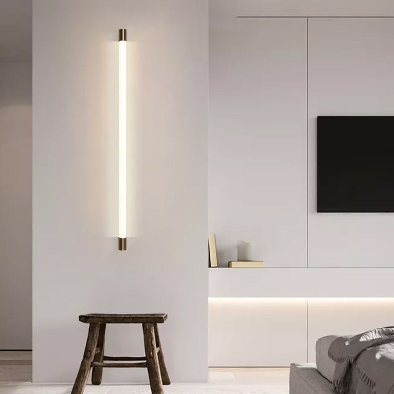 Front Vanity Gold Wall Mirror Luxor Light