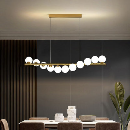 Adjustable Heads Nordic Linear LED Pendant Light