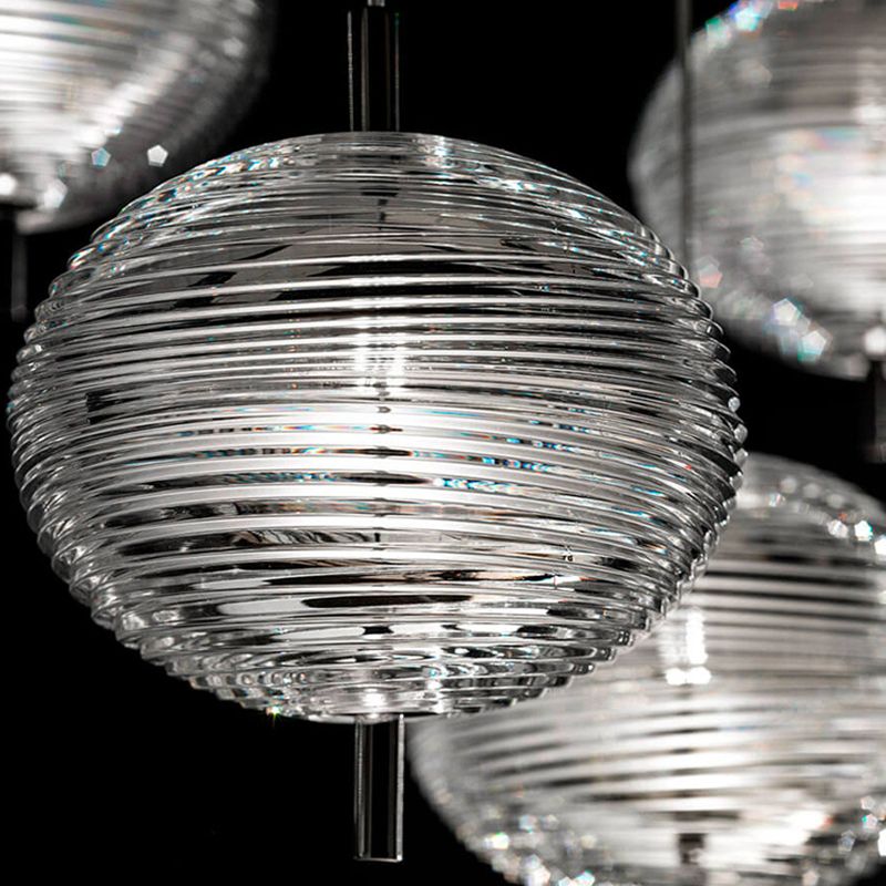 Gold Ambient Glow Modern Black Pendant Light