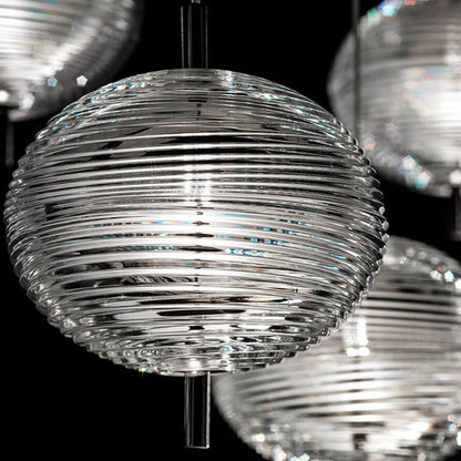 Gold Ambient Glow Modern Black Pendant Light
