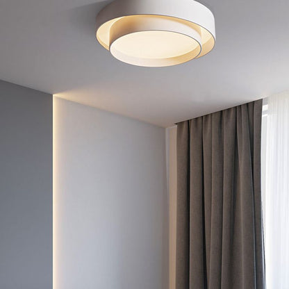 Nordic Style Circular Flush Mount Art Deco Ceiling Light