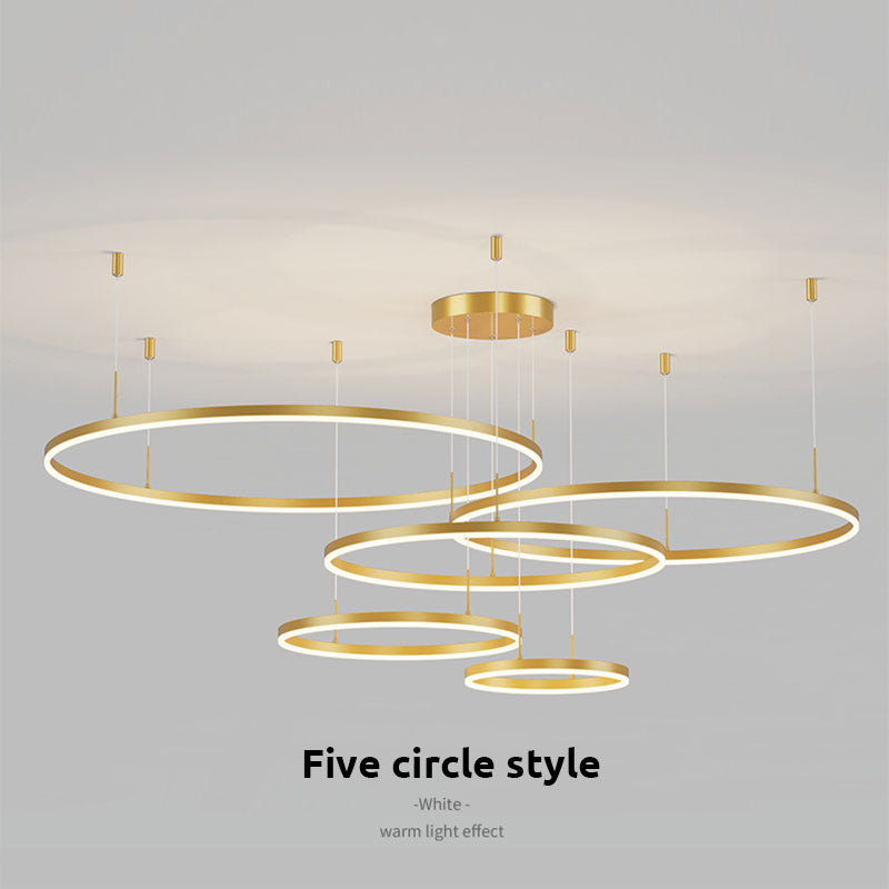 Dimmable Light With Tir Circle Pendant Lamp
