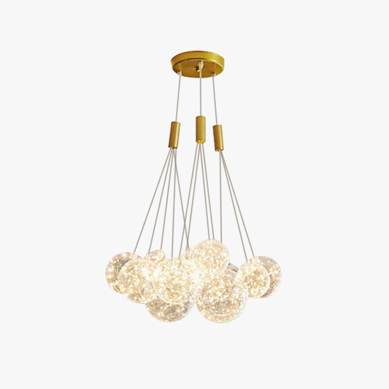 Pendant Light For Ambient LED Glow Glass Globe