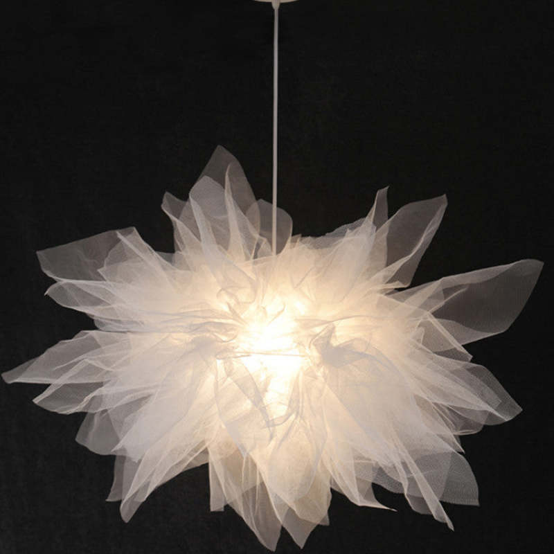 Soft Ambient Glow Fabric Pendant Light