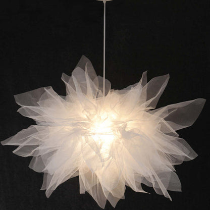 Soft Ambient Glow Fabric Pendant Light
