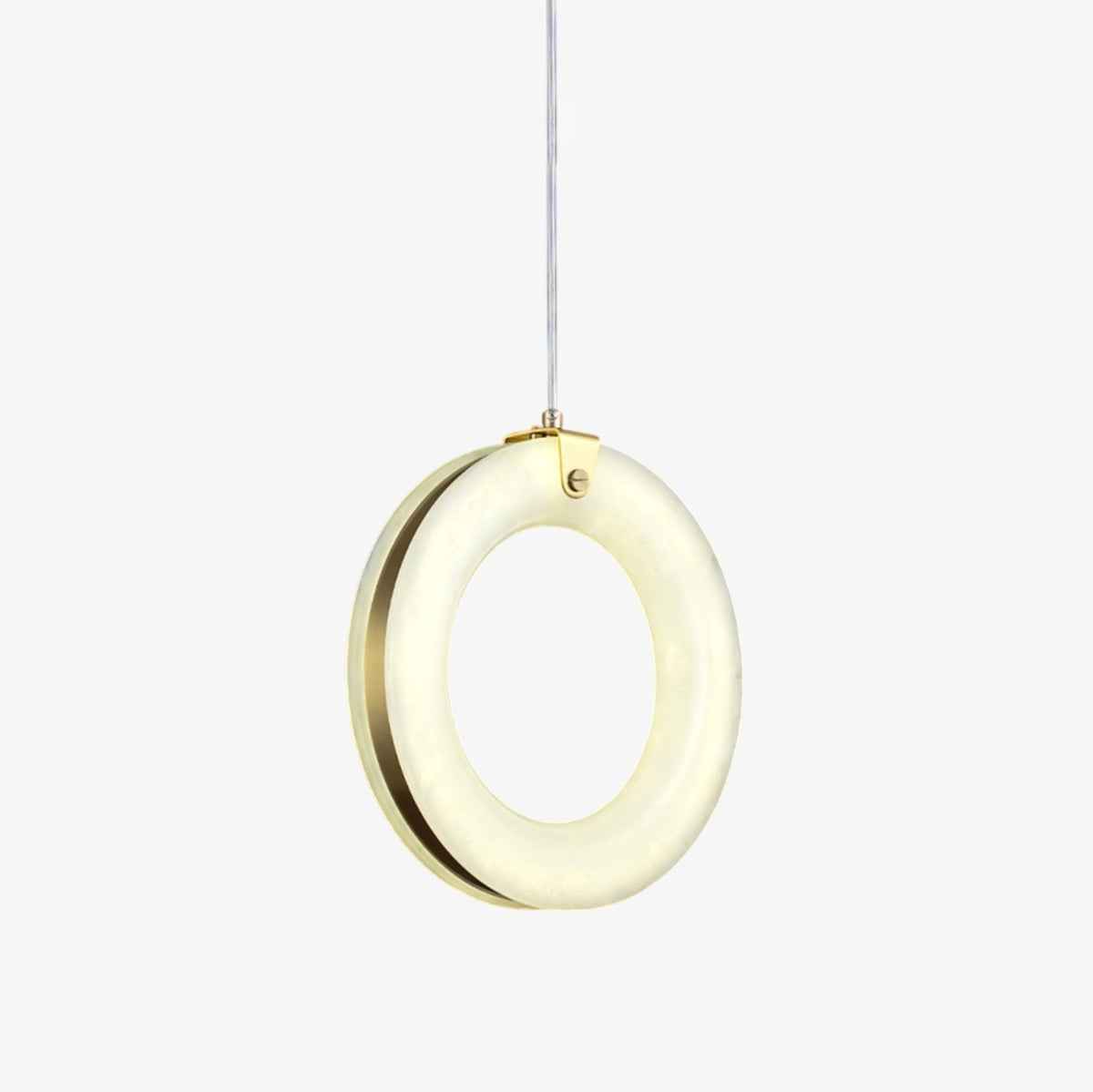 Integrated LED Alabaster Ceiling Pendant Light