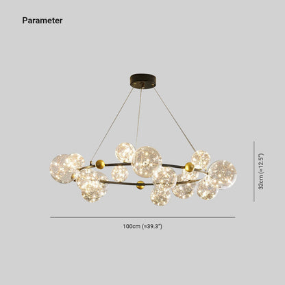 Warm Glow Glass Art Deco Pendant Light