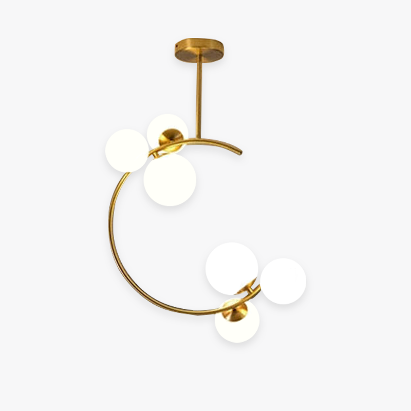 Timeless Style Glass Globe Pendant Light