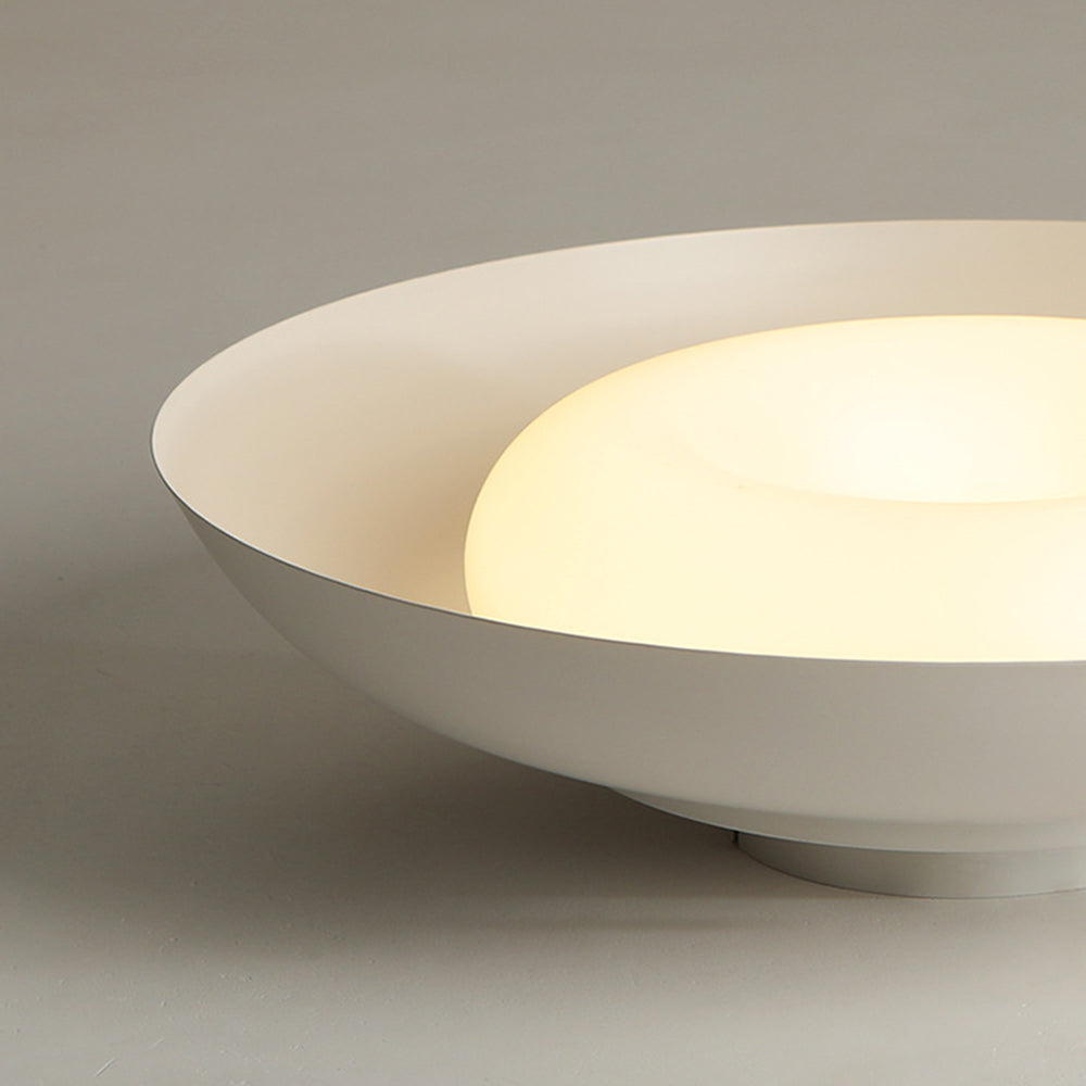Flush Mount Nordic Ceiling White Light Bowl