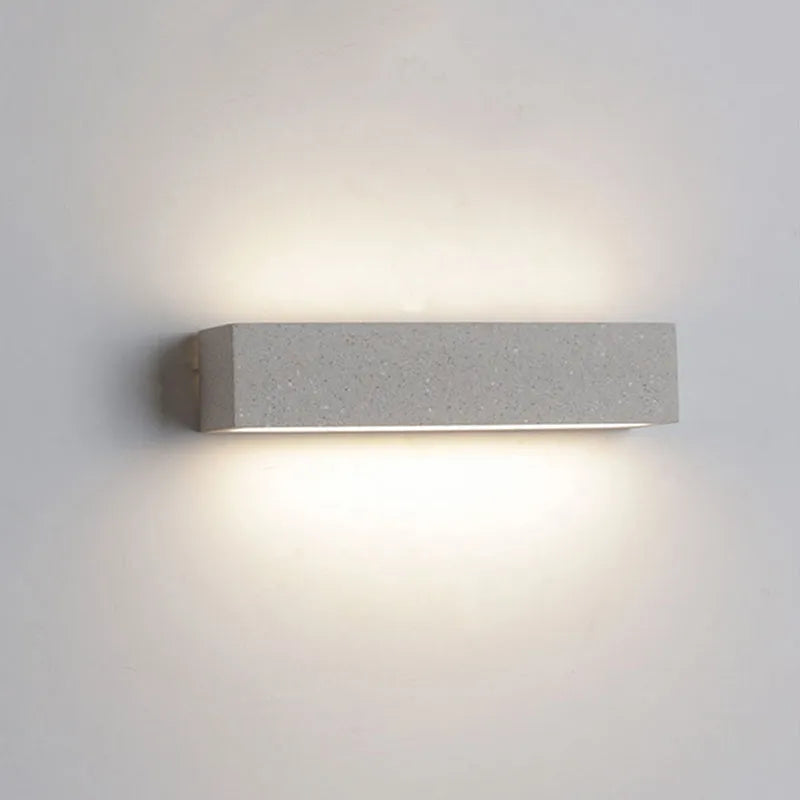 Outdoor Monochrome Led Wall Light For Exterior Use