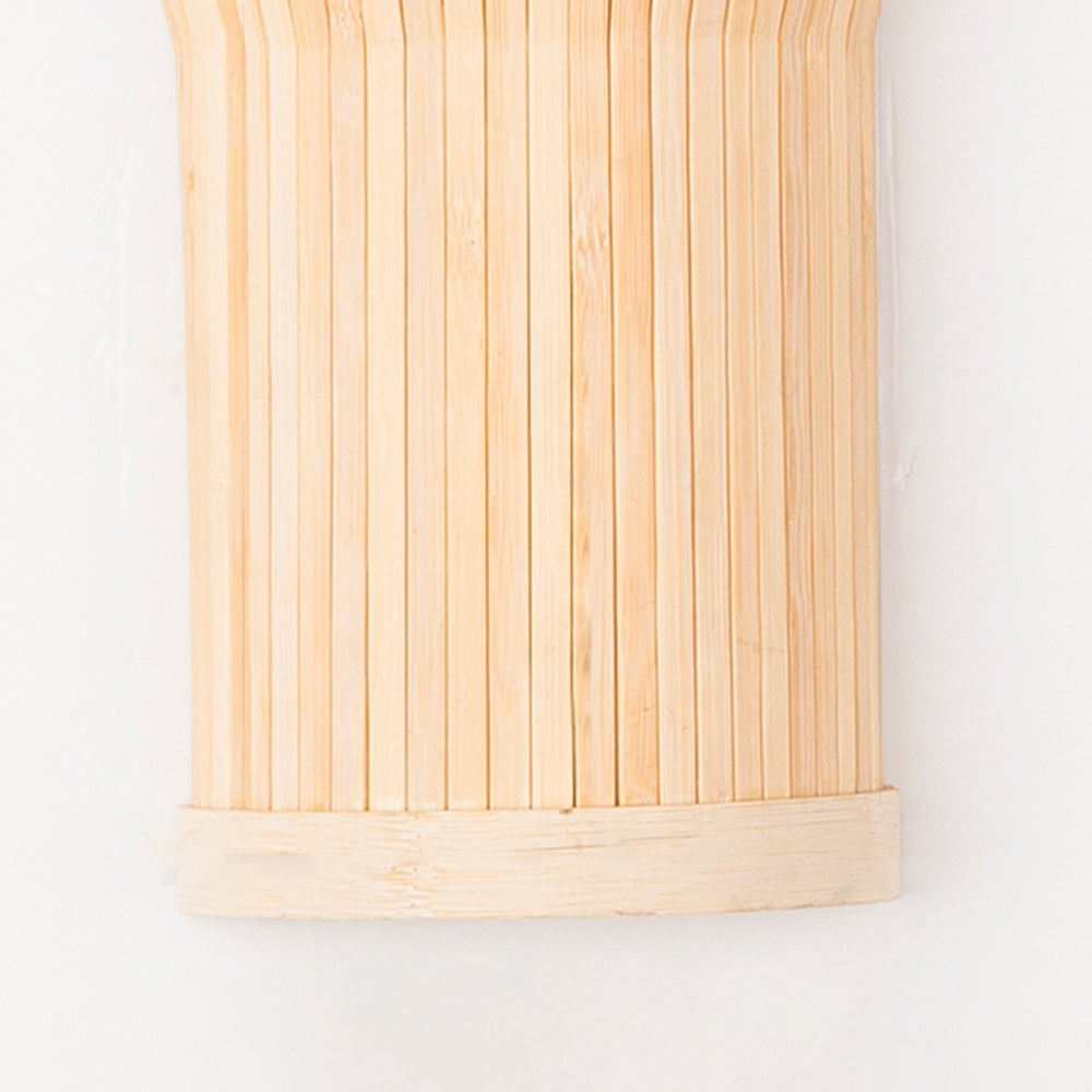 Wall Mounted Rattan Led Bedside Lamp For Bedroom