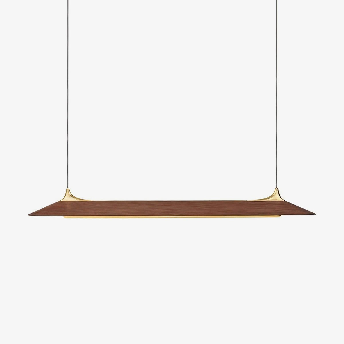 Integrated LED Brass Pendant Light