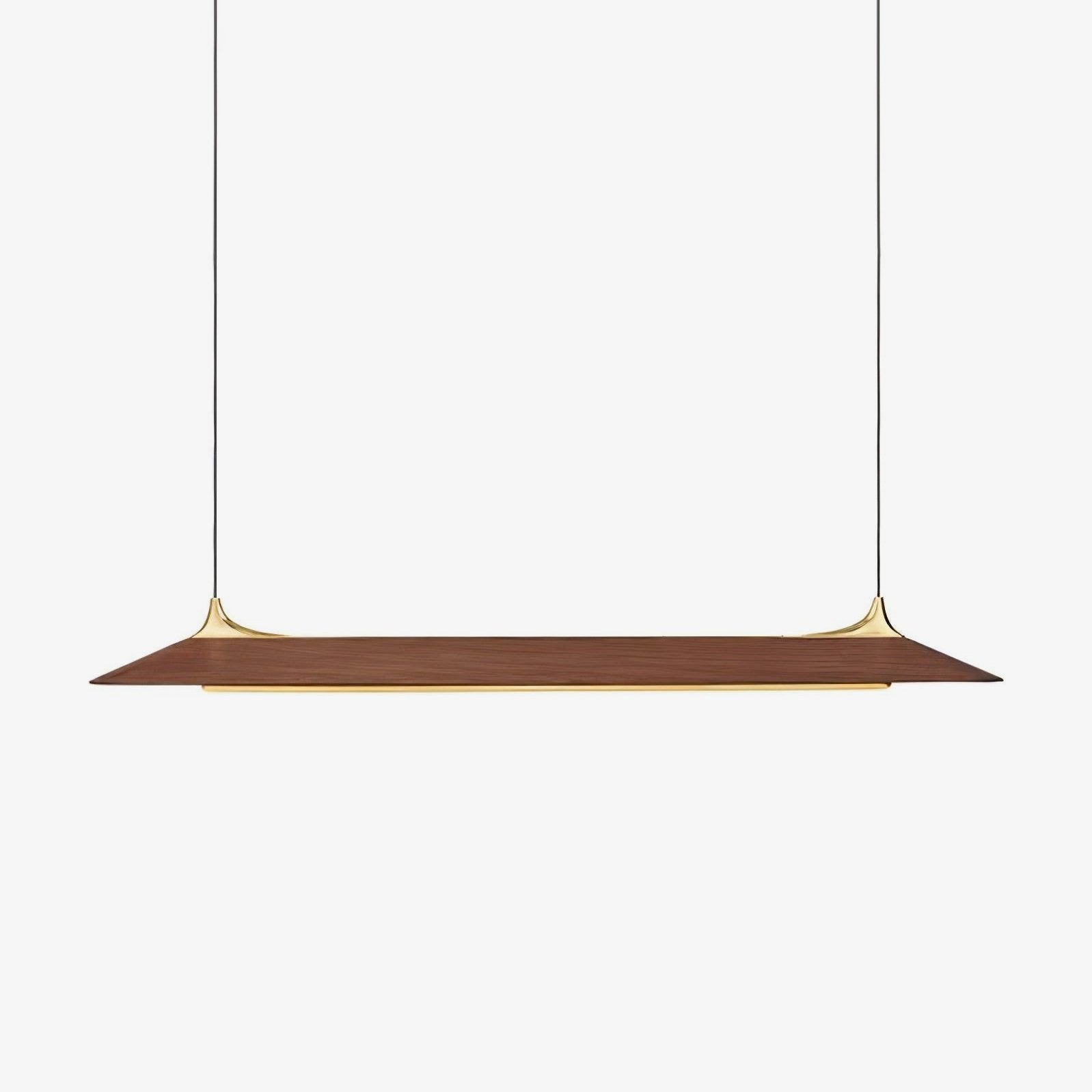 Integrated LED Brass Pendant Light