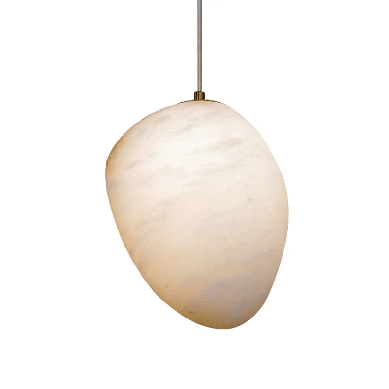 Soft Ambient Glow Nerida Alabaster Pendant Light
