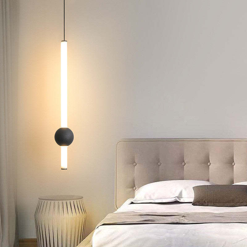Minimalist Glass Globe Pendant Light For Bedroom By Arisha