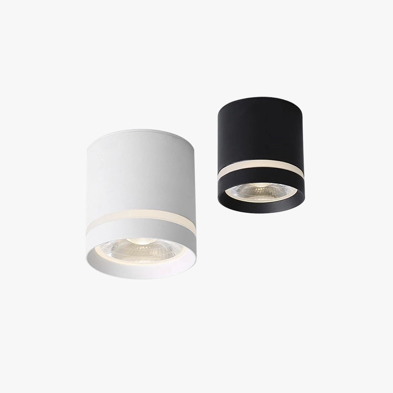 Modern White Black AeroNova Mini Ceiling Light For Living Room Bedroom