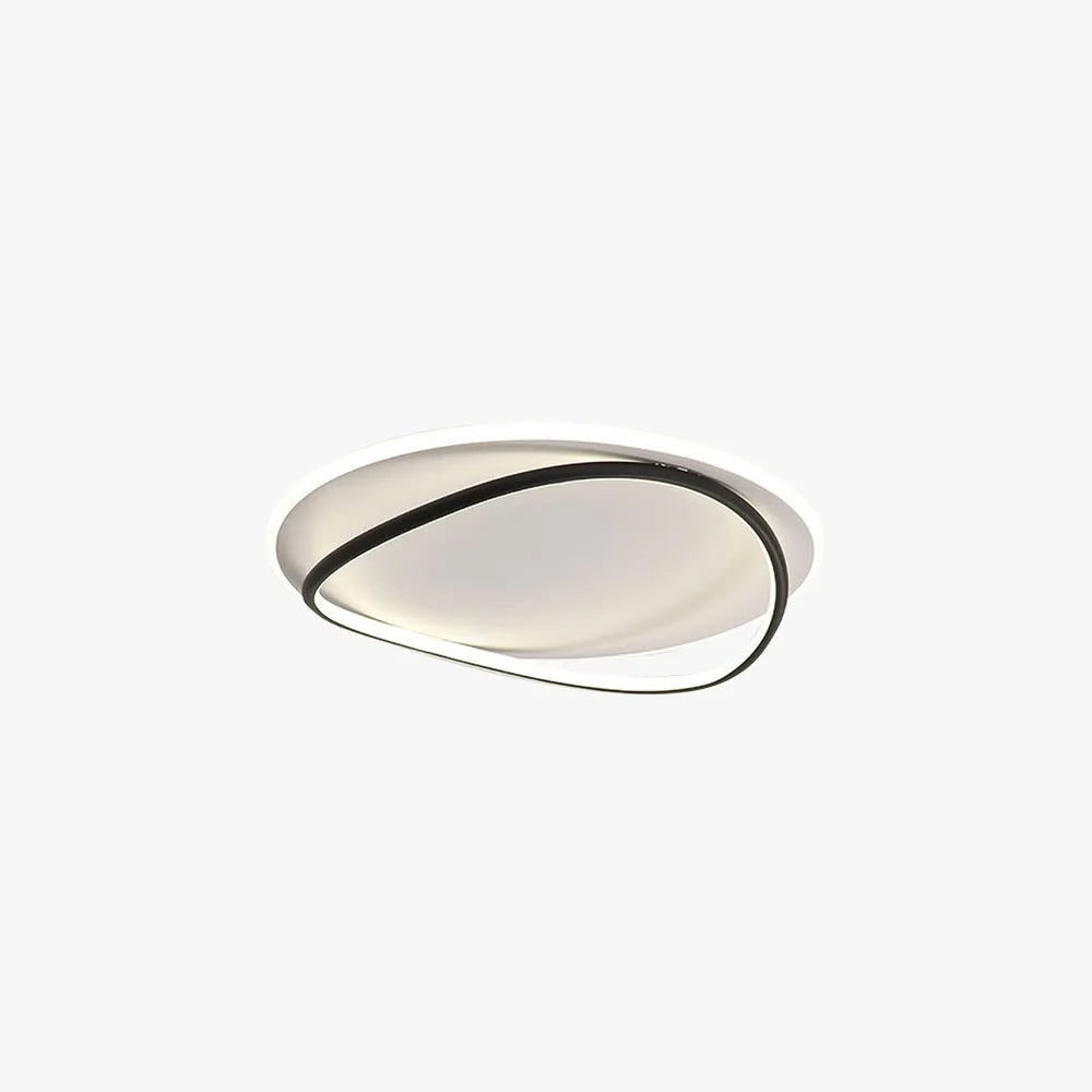 Circular Ring Flush Mount Ceiling Light For Living Room By Arisha