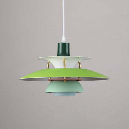 15 Colors Pendant Light With Vibrant Umbrella