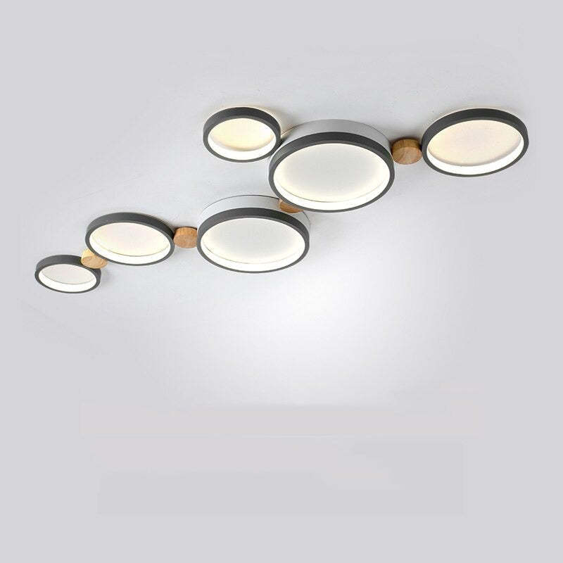 Ceiling Light With 3-7 Heads Arisha Round Flush Mount