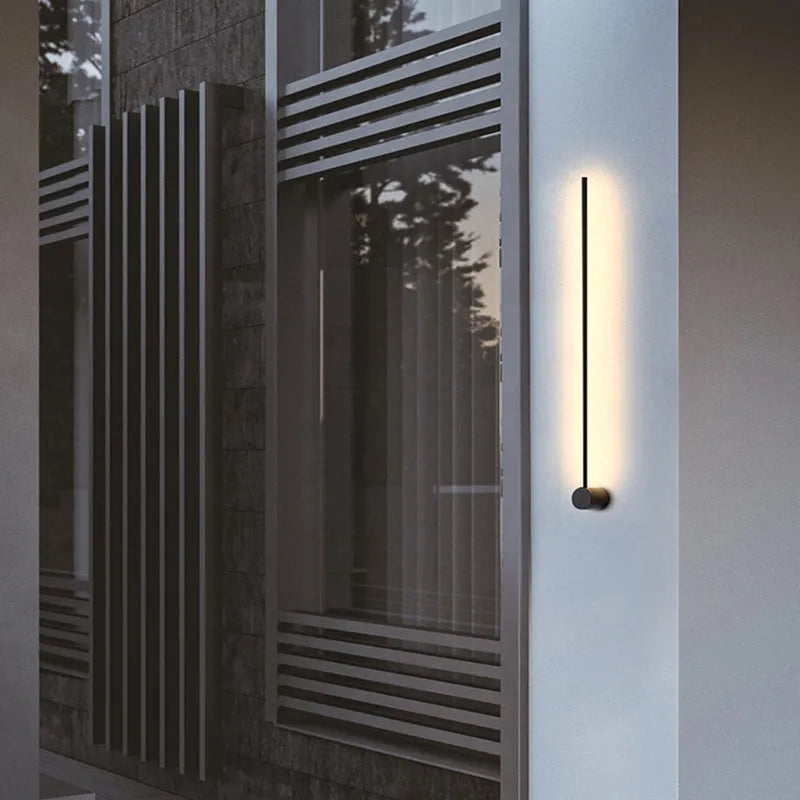Minimalist LED Black Wall Reading Lamp Lumenline
