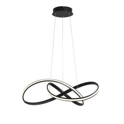 Modern Linear Pendant Light With Soft Glow For Dining
