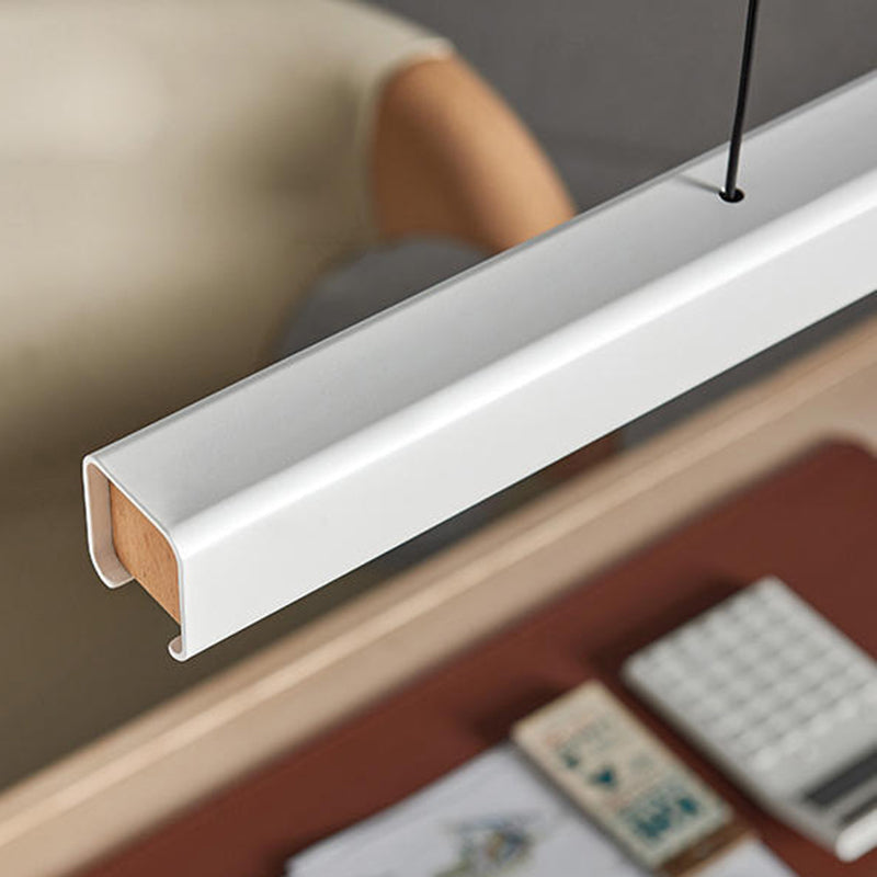 Pendant Light Linear Monochrome Dimmable For Room Dining