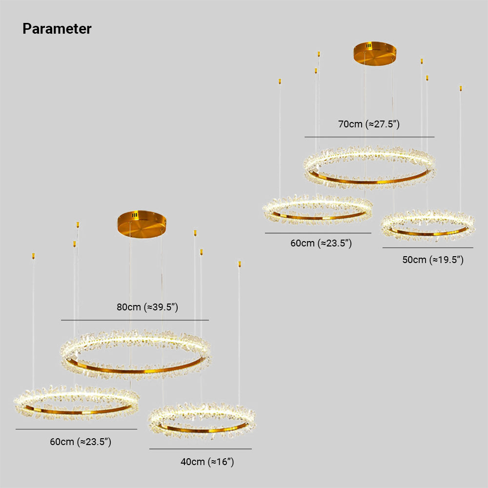Pendant Light Luxurious Crystal Tassel