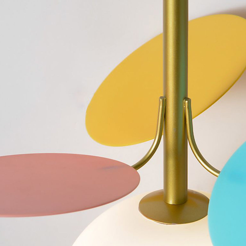 Warm Ambient Glow Art Deco Globe Pendant Light