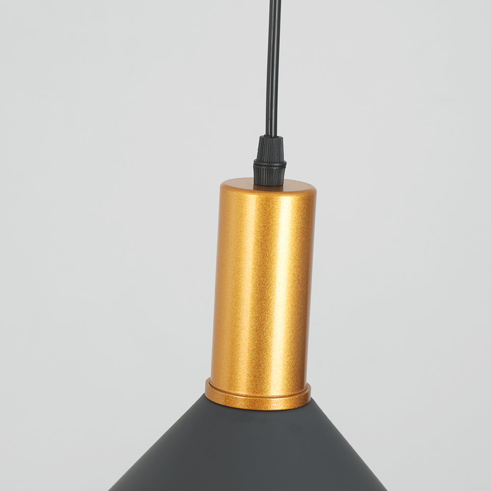 Blue Arisha Cluster Conic Pendant Light For Ambience