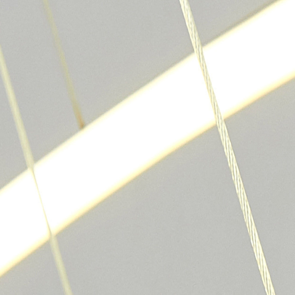 Pendant Light Minimalist Gold Ring For Living Room