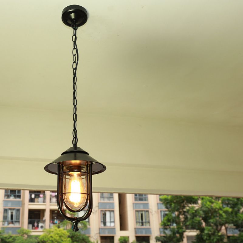 Pendant Light Metal Bronze Black Durable With Warm Glow