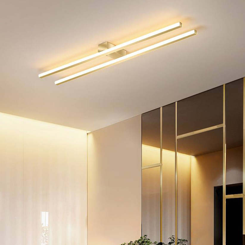 Twin LED Flush Mount Ceiling Light Nova Line