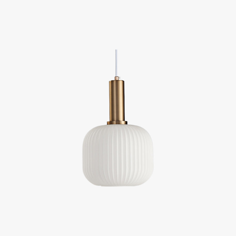 Soft Warm White Glow Bubble Glass Pendant Light