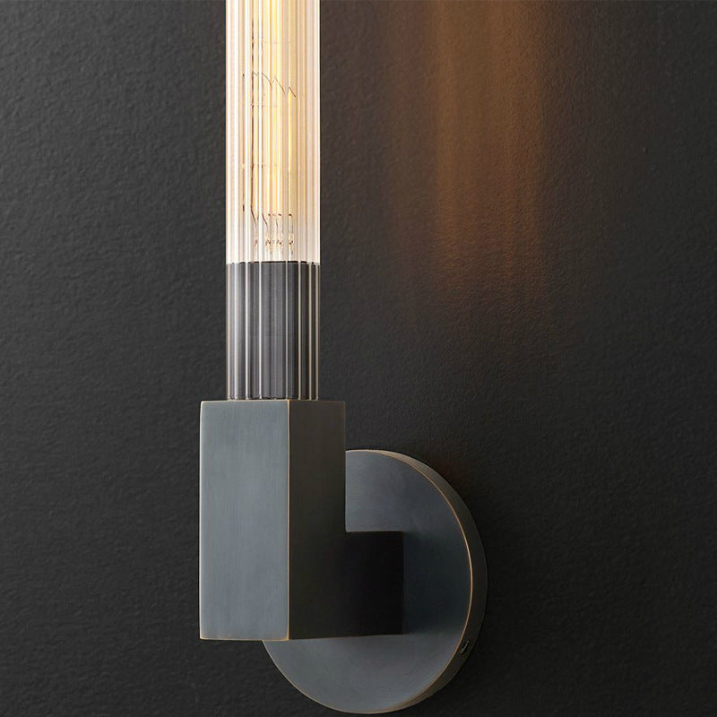 Lamp For Bedroom And Dining Mid Century Glass Brass Wall