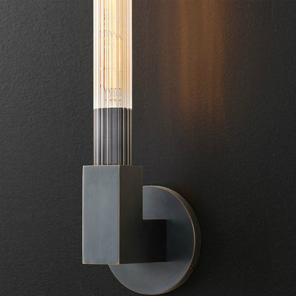 Lamp For Bedroom And Dining Mid Century Glass Brass Wall