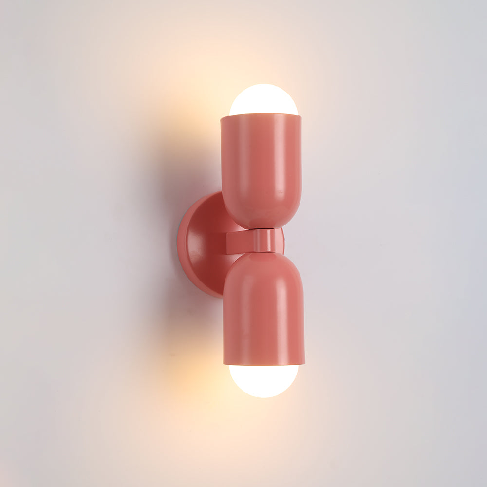 Colourful Twin Head Wall Light Prism Duo