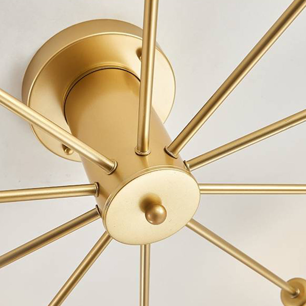 Dimmable Multi Head LED Flush Mount Ceiling Light 6 8 10 Heads