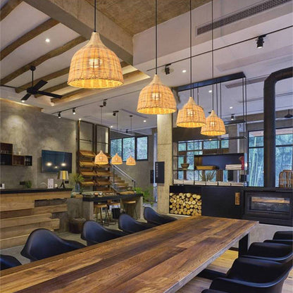 Cozy Ambient Lighting Two Color Pendant Light