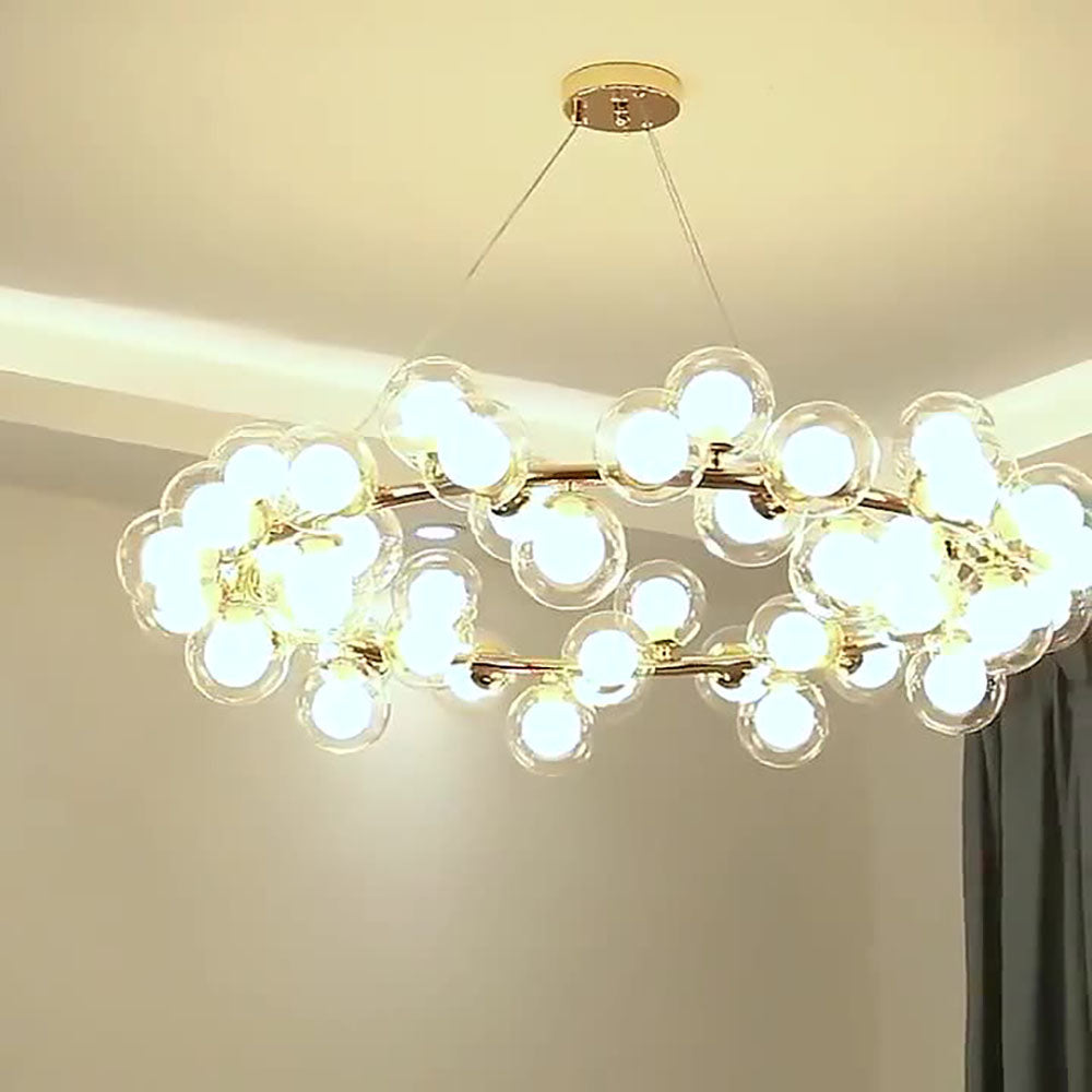 Pendant Light For Elegant Ambience Modern Gold Bubble