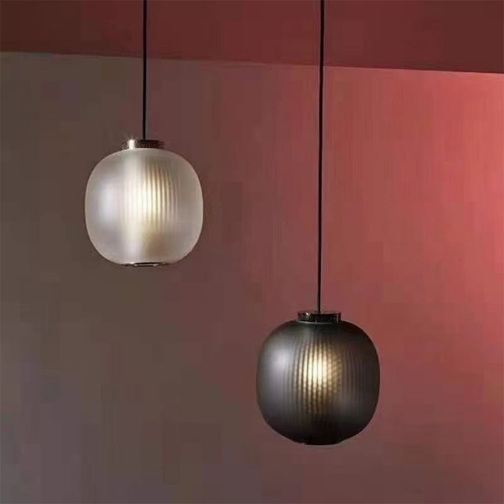 Pendant Light For Warm Ambience Frosted Glass Cylinder