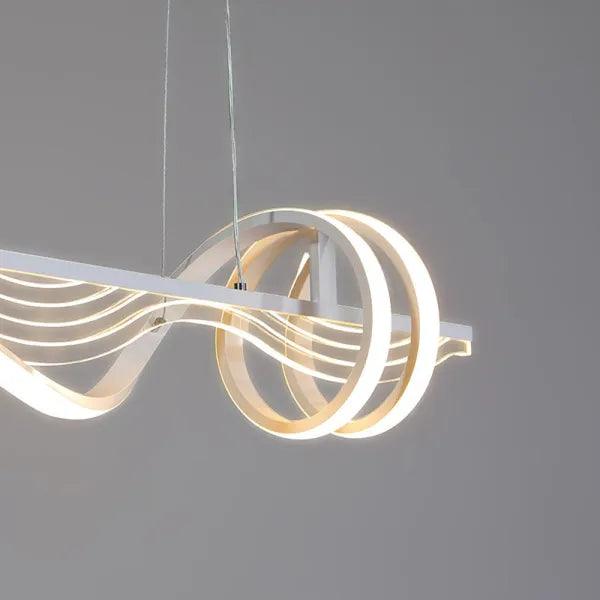 Elegant Lighting Contemporary Linear Metal Pendant Light