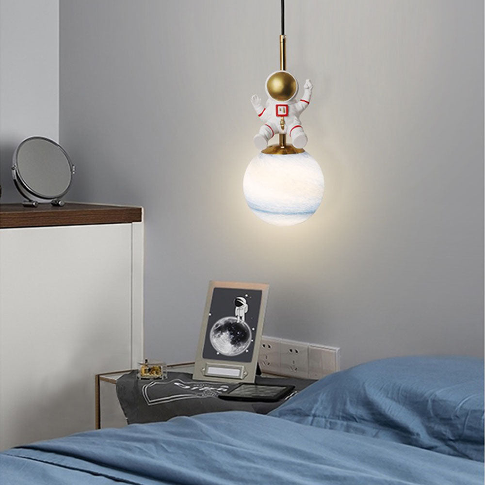 Dual Astronaut Styles Pendant Light By Arisha